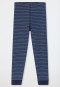 Unterhose lang 2er-Pack Organic Cotton Ringel dunkelblau - 95/5
