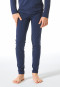 Underpants long unisex warming dark blue - Thermo