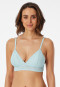 Bra non-iron removable pads mint - Modern Lace