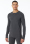 Long-sleeve mottled dark grey shirt - Casual Warming