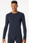 Shirt langarm wärmend nachtblau - Casual Warming