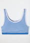 Bustiers 2-pack stripes blue - 95/5