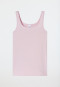 Tops 2er-Pack Organic Cotton schwarz/ zartrosa - 95/5