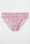 Confezione da 3 pezzi di cuori in cotone organico palissandro/rosa tenue - 95/5