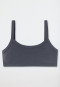 Lot de 2 brassières blanches/graphite - Fresh Vibe