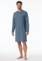 Nachthemd langarm blaugrau - Comfort Essentials