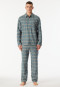 Pyjama Webware Flanell mineral kariert - Selected Premium Warming