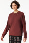 Shirt langarm burgund - Mix+Relax