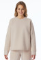 Sweatshirt Jersey-Quiltstoff und Sweatware beige - Mix+Relax