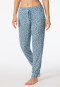 Hose lang Bündchen Blumen multicolor - Mix+Relax