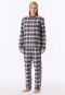 Pyjama lang Flanell multicolor kariert - Family