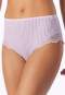 Midi Slip Feinripp Nadelzug Spitze orchid - Revival Marie