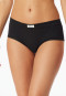 Panty fine rib black - Revival Paula