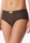 Panty Feinripp dunkelbraun - Revival Paula