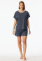 Short pyjamas graphite - Casual Nightwear
