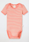 Bodies short sleeve 3-pack fine rib striping multi-colored - Natural Love