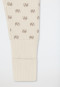Babyanzug unisex Feinripp langarm Vario-Fuß Elefanten creme - Natural Love