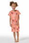 Nachthemd kurzarm Rollsaum Sonnen apricot - Girls World