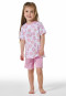 Short pyjamas rolled hem flowers white - Girls World