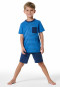 Schlafanzug kurz Ringel aquarium - Boys World