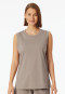 Tanktop merzerisierter Interlock clay - Mix+Relax