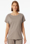 Shirt kurzarm merzerisierter Interlock clay - Mix+Relax
