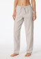 Hose lang Leinen LENZING™ ECOVERO™ Viskose off-white - Mix+Relax