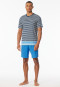 Schlafanzug kurz Ringel aquarium - Casual Nightwear