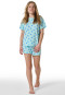 Schlafanzug kurz Schildkröten hellgrün - Nightwear
