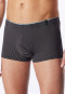 Korte short van modalvezel met strepen in grafiet - Long Life Soft