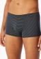 Shorts Modal Streifen nachtblau - Long Life Soft