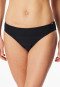 Bikini briefs jersey recycled stripes black - Aqua