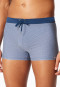 Badehose Wirkware blau gemustert - Aqua
