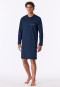Nachthemd met lange mouwen, koperkleurig - Comfort Nightwear