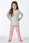 Pigiama lungo con cuori volant multicolore - Nightwear bambini