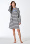 Camicia da notte a manica lunga a righe multicolore - Teens Nightwear