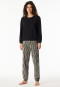 Pyjama lange pyjama zwart - Modern Nightwear