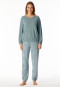Lange pyjama manchetten mineraal - Modern Nightwear
