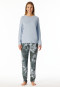 Pyjama long aloe vera fleurs air - Selected premium