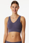 Bustier naadloze uitneembare pads kant indigo - Invisible Soft Lace