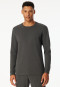 Sweater lange mouwen donkergrijs - Mix+ Relax