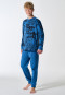 Pyjama long poignet bleu - Teens Nightwear