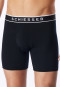 Lange shorts, set van 2, zwart - 95/5
