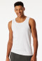 Tank top double rib white - SCHIESSER 150 Years