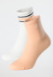 Women's Socks, 2-pack, beige/cream - fashion