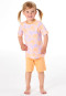 Schlafanzug kurz Zitronen pfirsichorange - Kids Nightwear