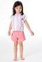 Pigiama corto a strisce rosa - Kids Nightwear