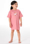 Camicia da notte a maniche corte rosa - Kids Nightwear