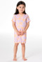 Camicia da notte a maniche corte pesca-arancio - Kids Nightwear