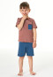 Pyjama korte streepjes rood - Kids Nightwear
